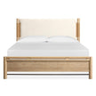 Salt Life Home Sunset Cove Sanibel Brown California King Panel Upholstered Bed