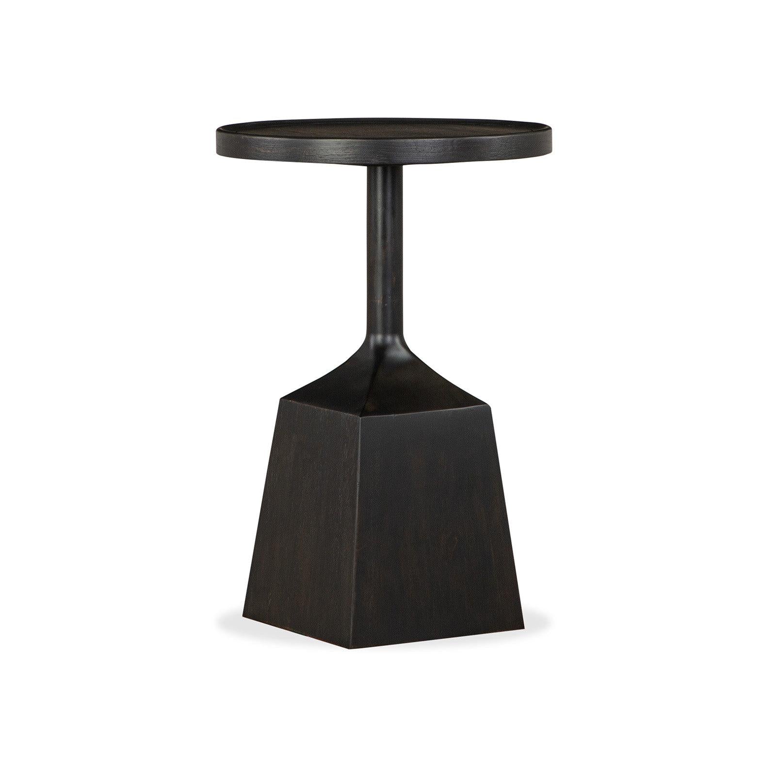 Magnussen Home Lindon Round Pedestal Accent End Table