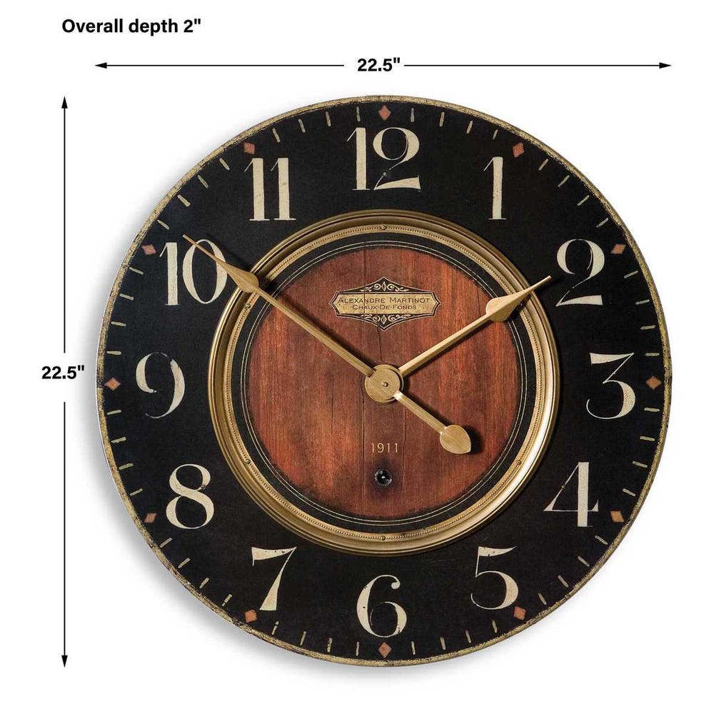 Uttermost Alexandre Martinot Clock