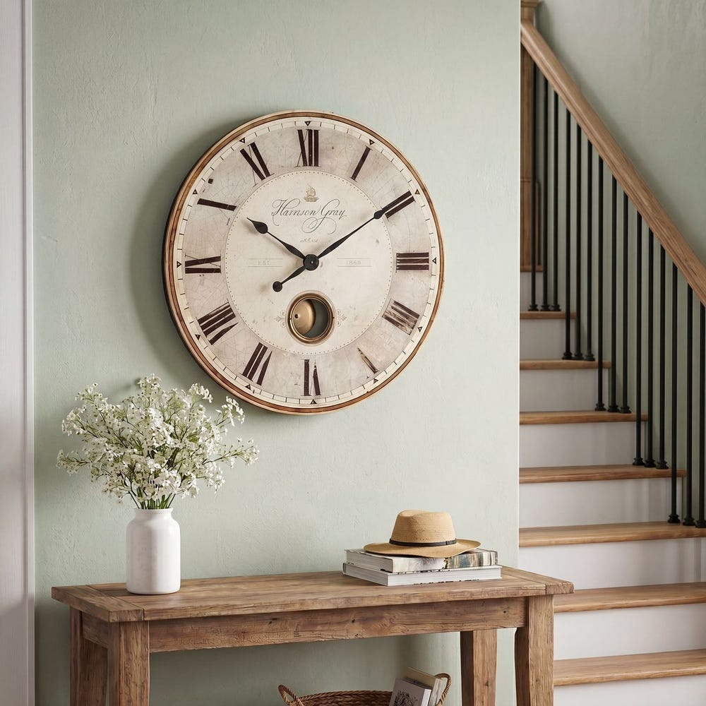 Uttermost Harrison Gray Clock