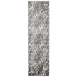Feizy Cadiz 39N6F Modern Abstract Rug in Gray/Green/Taupe