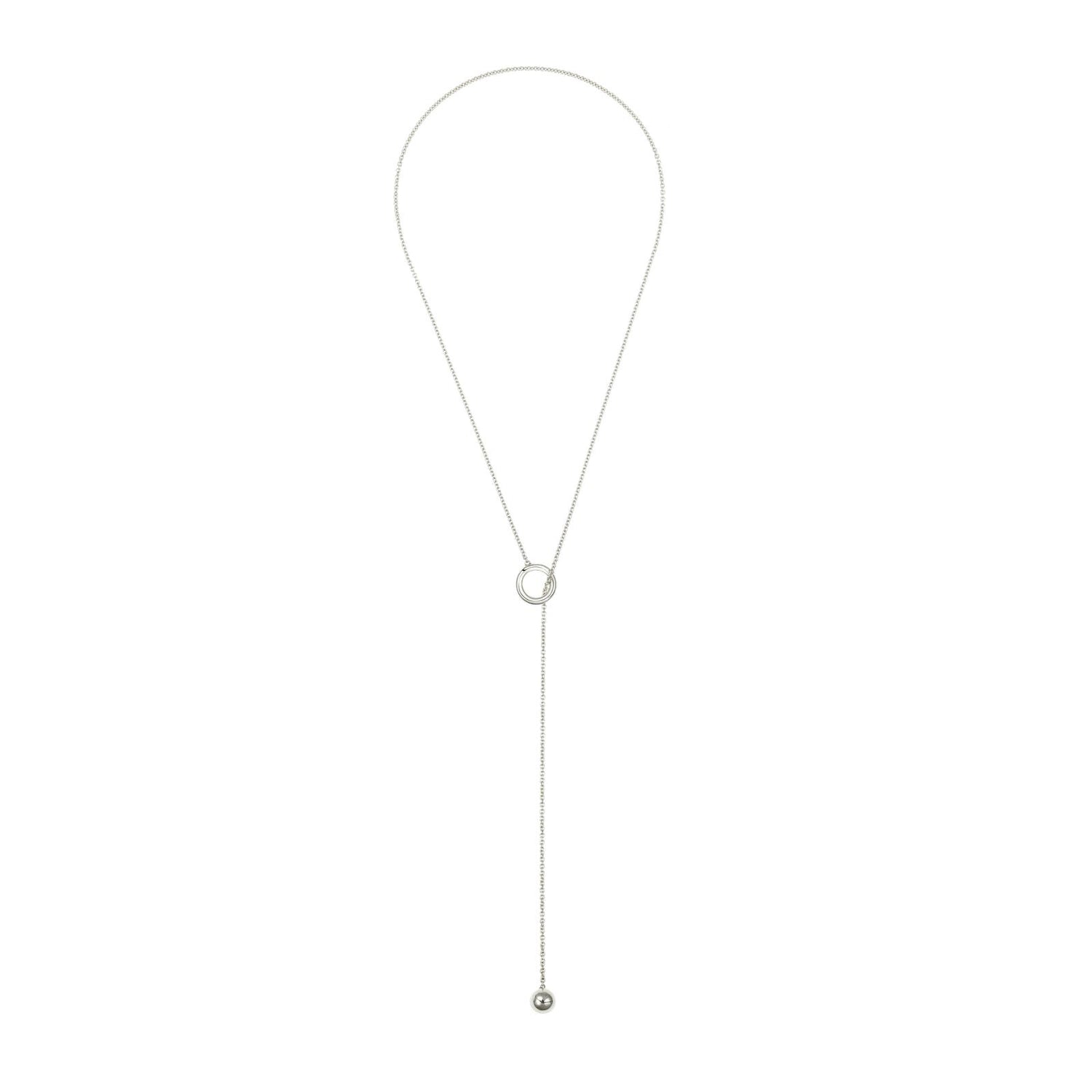 Christofle Idole de Christofle Sterling Silver Necklace Tie