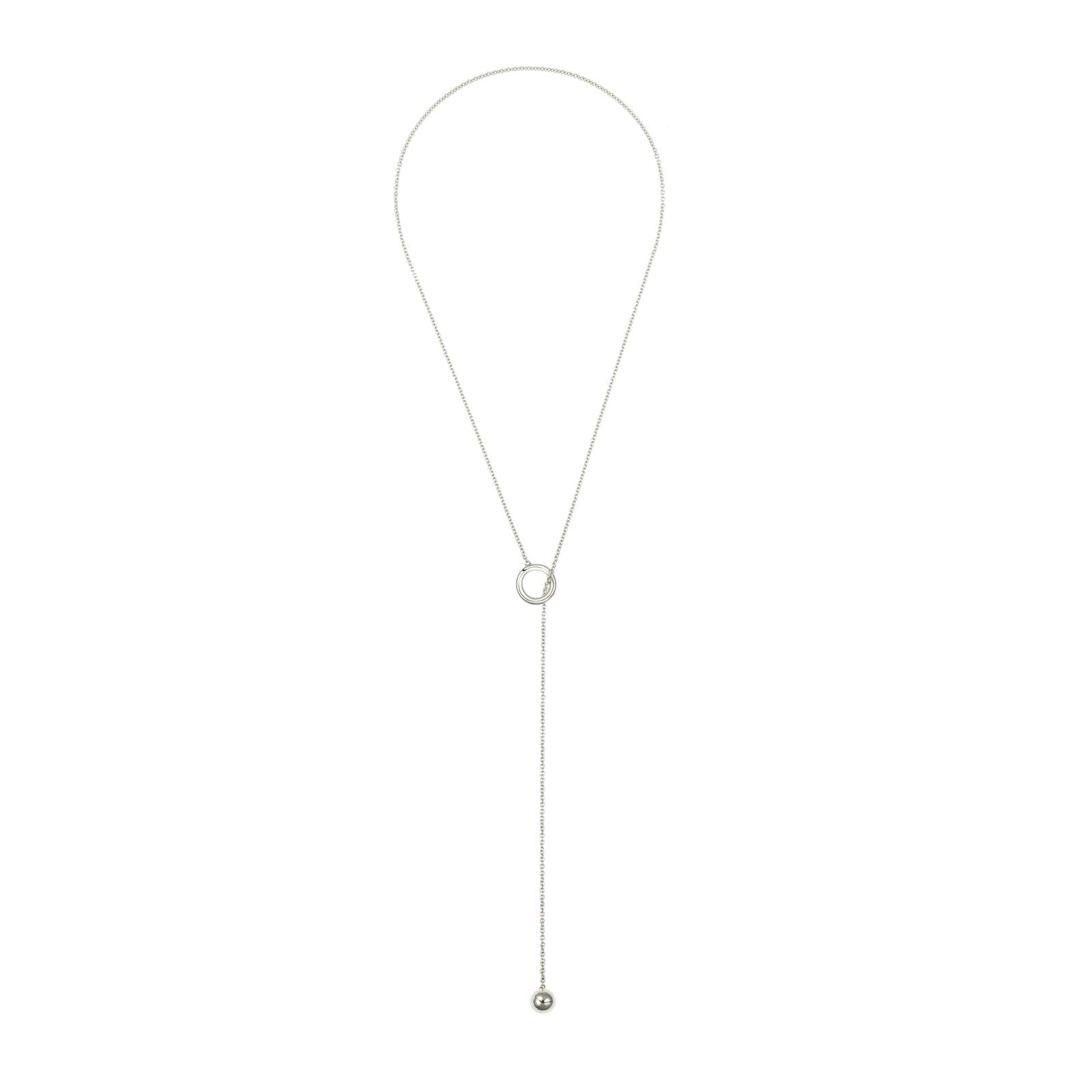 Christofle Idole de Christofle Sterling Silver Necklace Tie