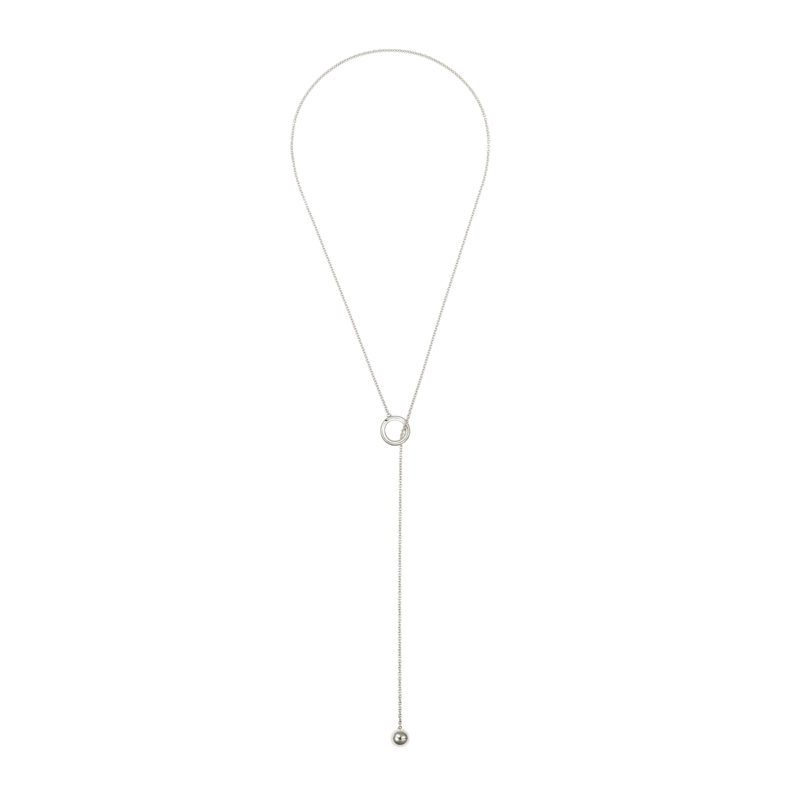 Christofle Idole de Christofle Sterling Silver Necklace Tie