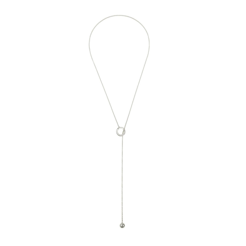 Christofle Idole de Christofle Sterling Silver Necklace Tie
