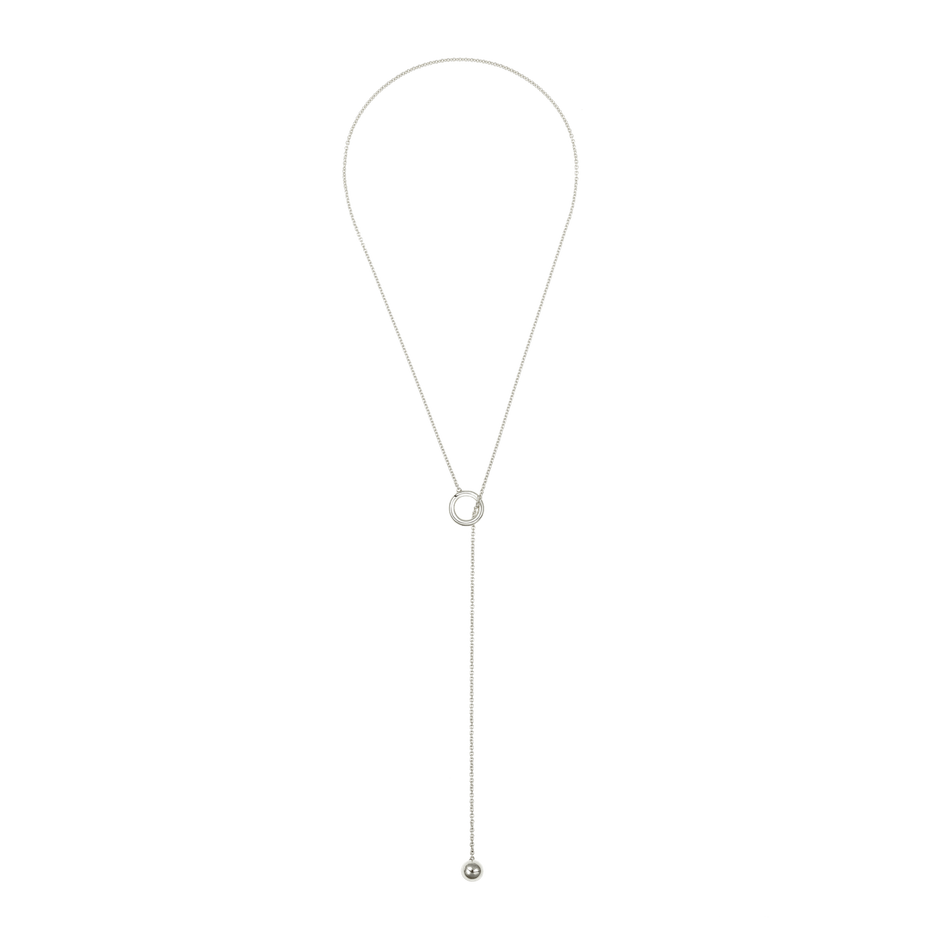 Christofle Idole de Christofle Sterling Silver Necklace Tie