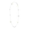 Christofle Idole de Christofle Sterling Silver Multi Ring Long Necklace