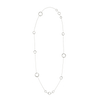 Christofle Idole de Christofle Sterling Silver Multi Ring Long Necklace