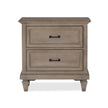 Magnussen Home Lancaster Dovetail Grey Drawer Nightstand