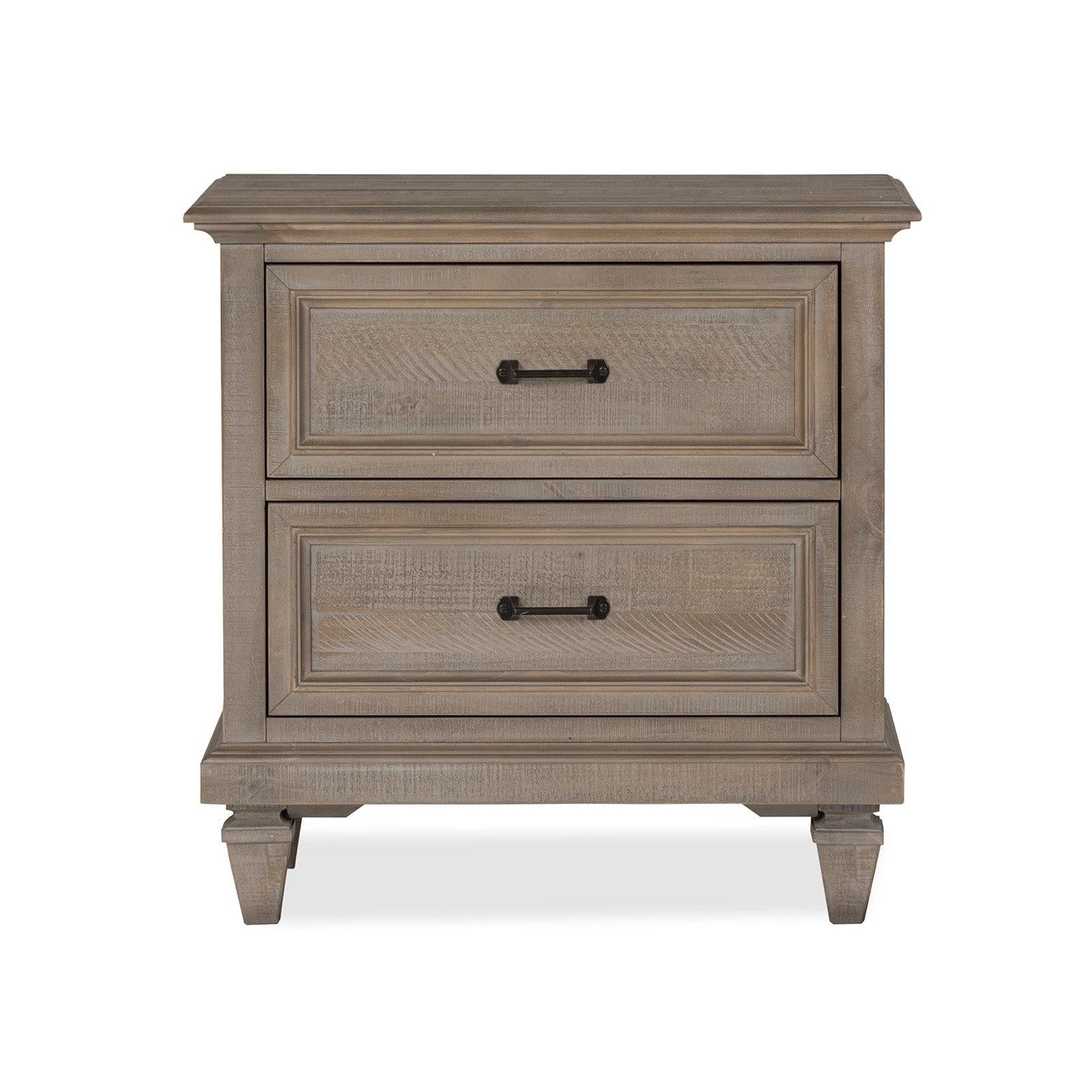 Magnussen Home Lancaster Dovetail Grey Drawer Nightstand