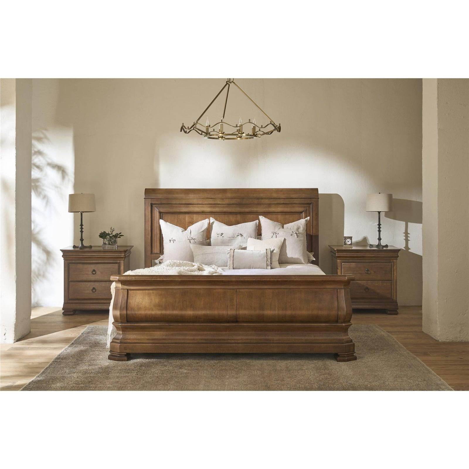 Universal Furniture New Lou Louie P's Sleigh Bed