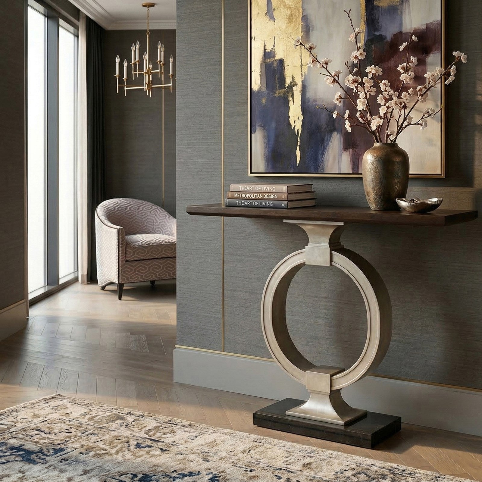 Ambella Oculus Console Table