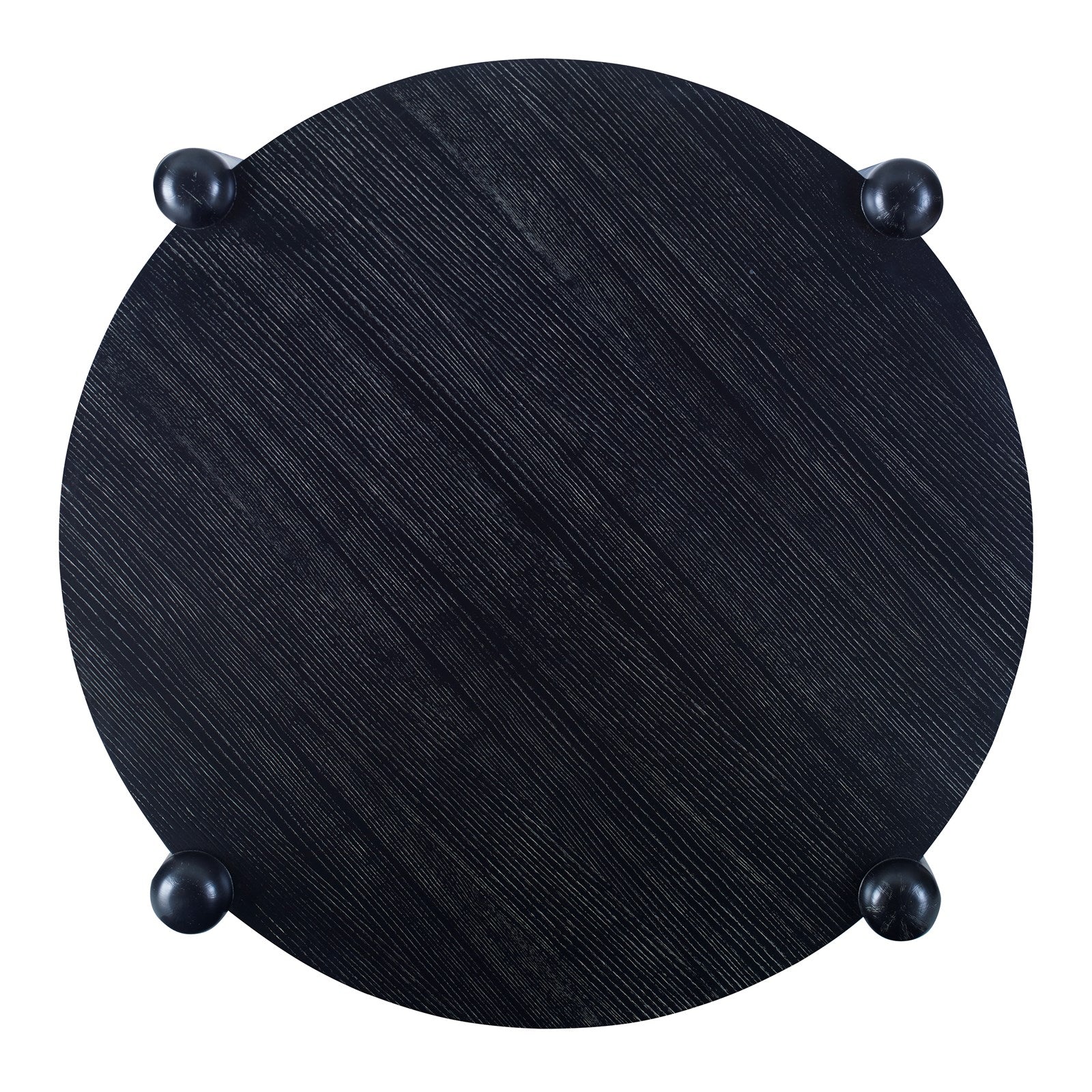 Ambella Zeya Cocktail Table - Graphite Ceruse
