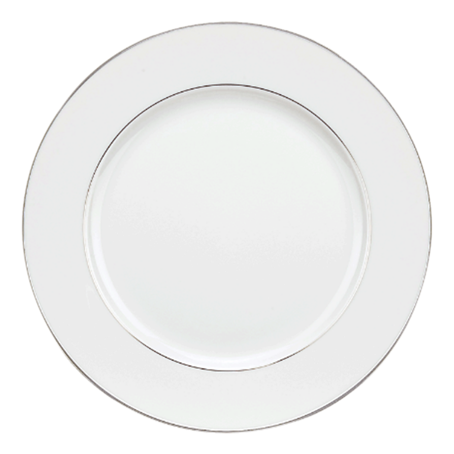 Christofle Albi Porcelain Dinner Plate Platinum 26 Cm