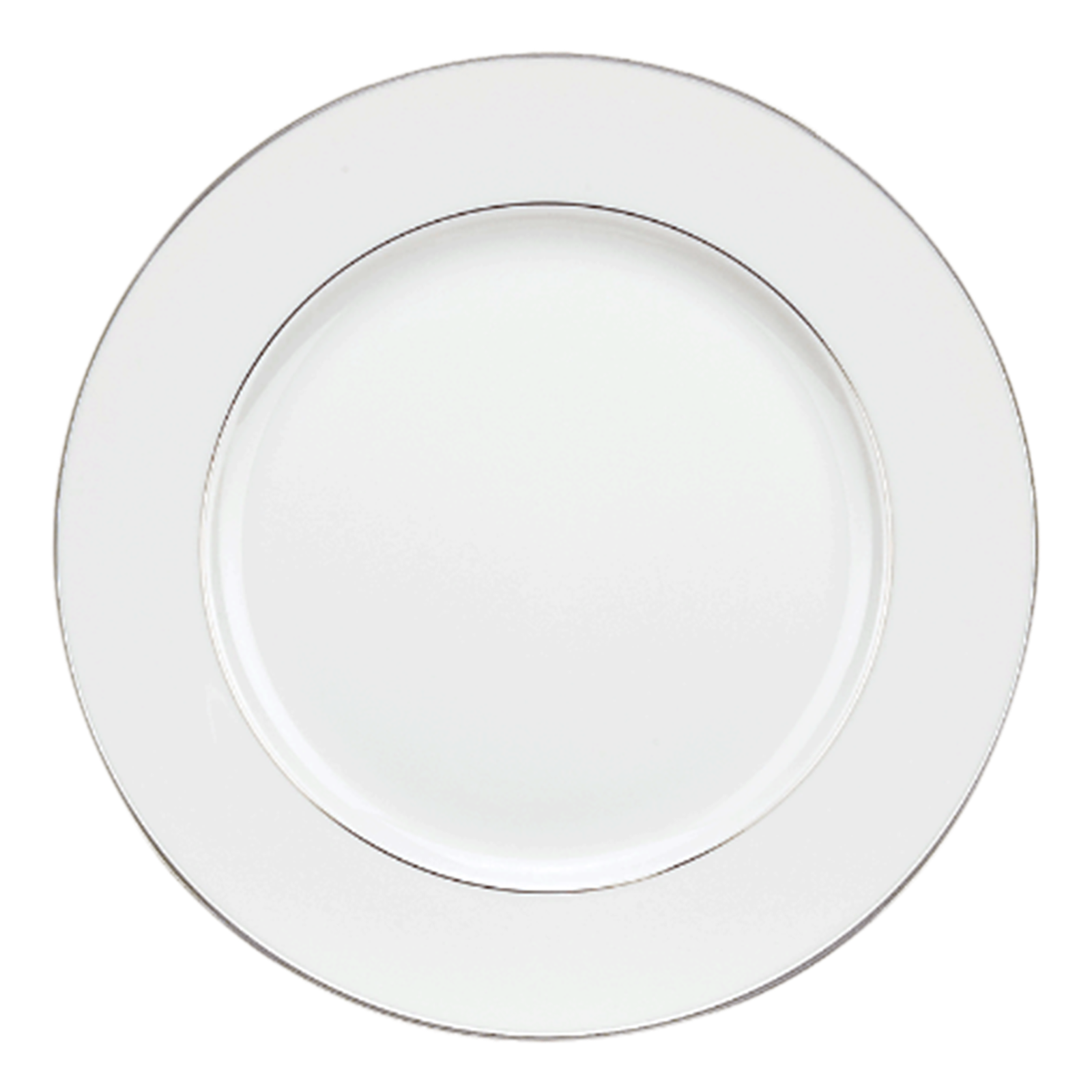 Christofle Albi Porcelain Dinner Plate Platinum 26 Cm