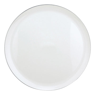 Christofle Albi Porcelain Pie Dish Platinum 31 Cm