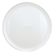 Christofle Albi Porcelain Pie Dish Platinum 31 Cm