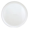 Christofle Albi Porcelain Pie Dish Platinum 31 Cm