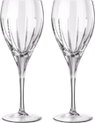 Christofle Iriana Water Crystal Glasses - Set of 2