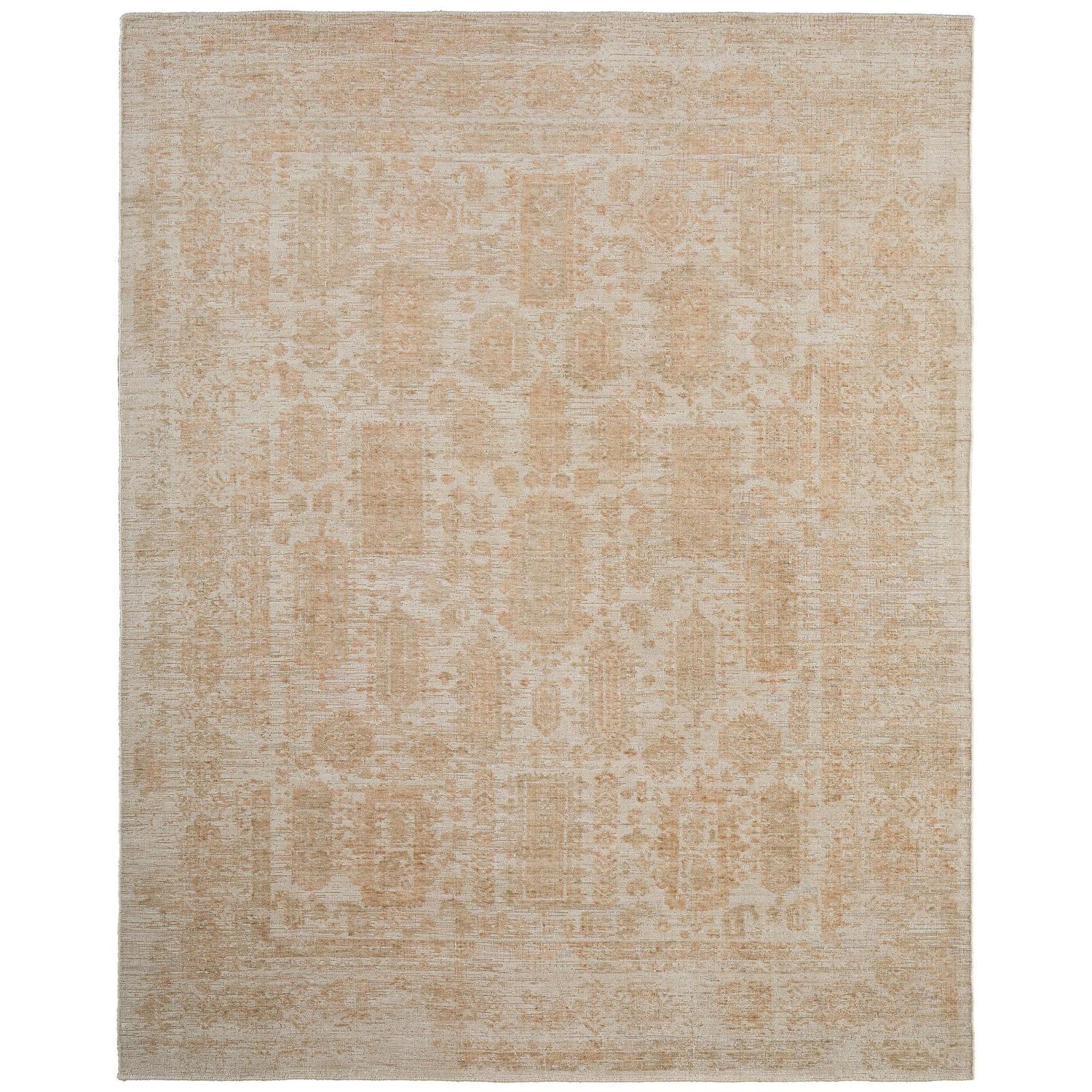 Feizy Loralai 8A67F Traditional Oriental Rug in Tan/Ivory