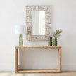 Uttermost Lathey Teak Mirror