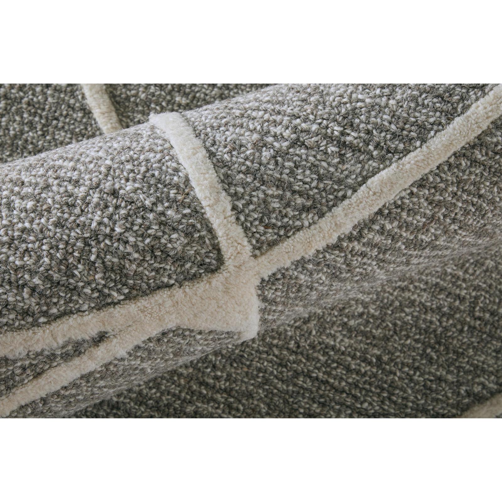 Feizy Euclid T8004 Transitional Abstract, Taupe/Ivory/Gray, 12' x 15' Rug