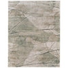 Feizy Sonora 39U8F Modern Abstract, Green/Tan/Ivory, Rug