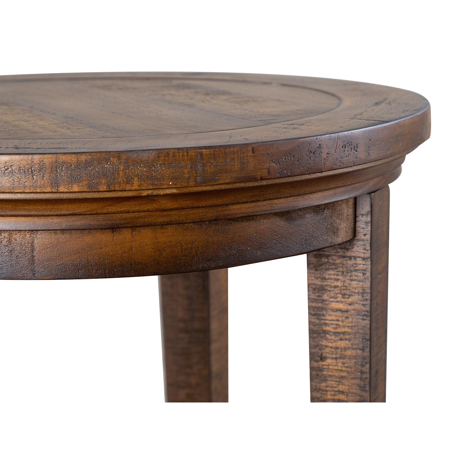 Magnussen Home Bay Creek Toasted Nutmeg End Table