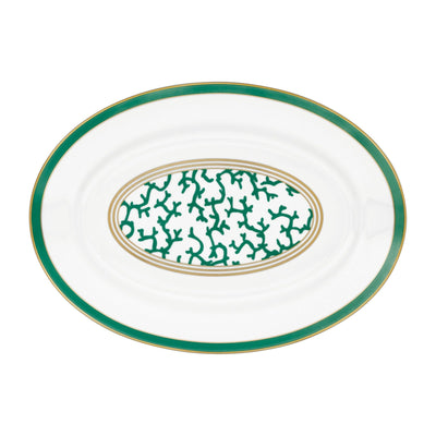 Raynaud Cristobal Emeraude Oval Platter