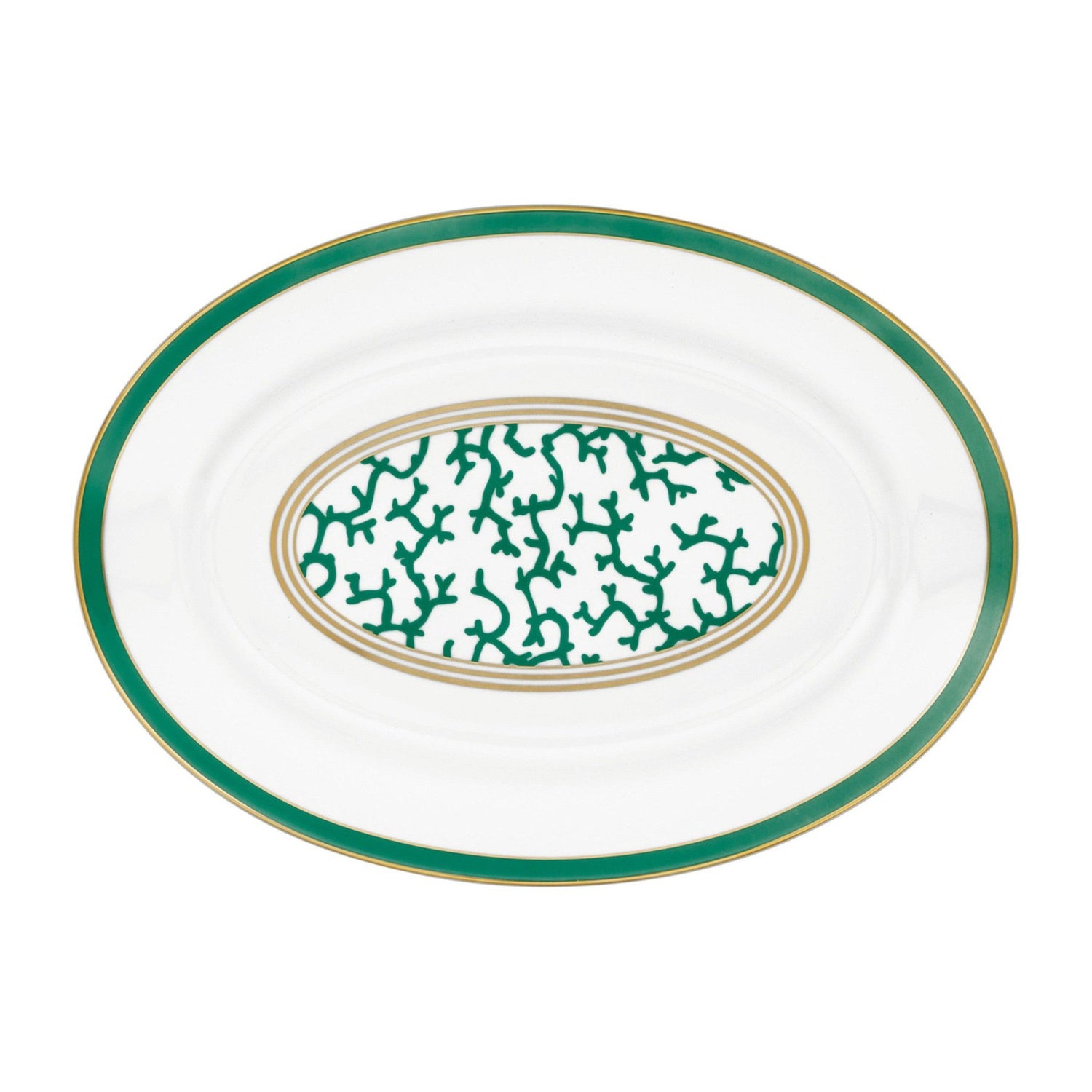 Raynaud Cristobal Emeraude Oval Platter