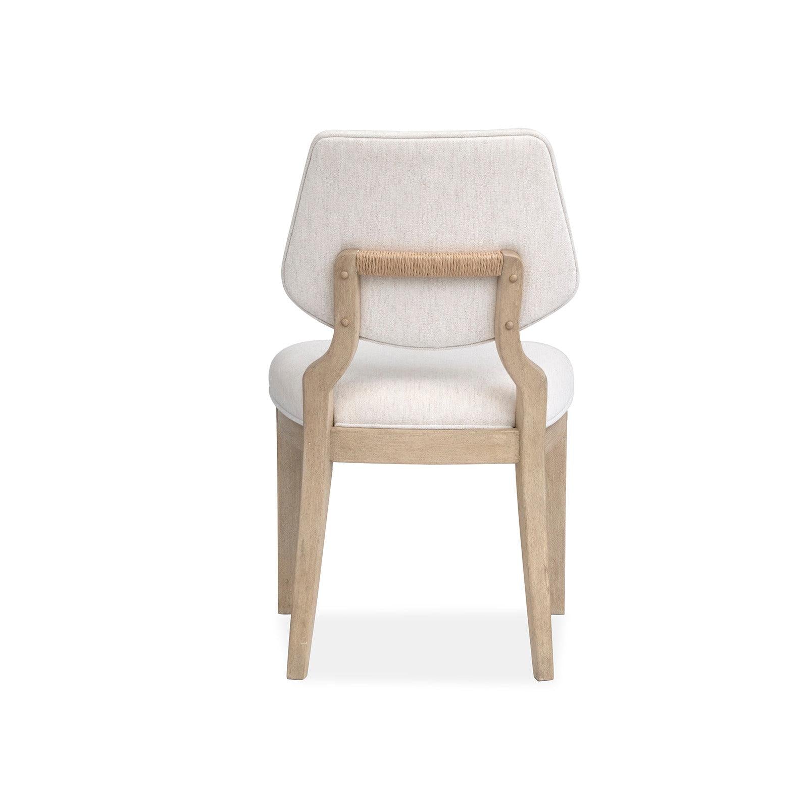 Salt Life Home Sunset Cove Sanibel Brown Upholstered Side Chair Two Pack II