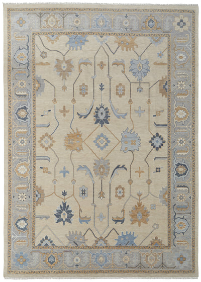 Feizy Karina 69G6F Rug in Beige/Blue