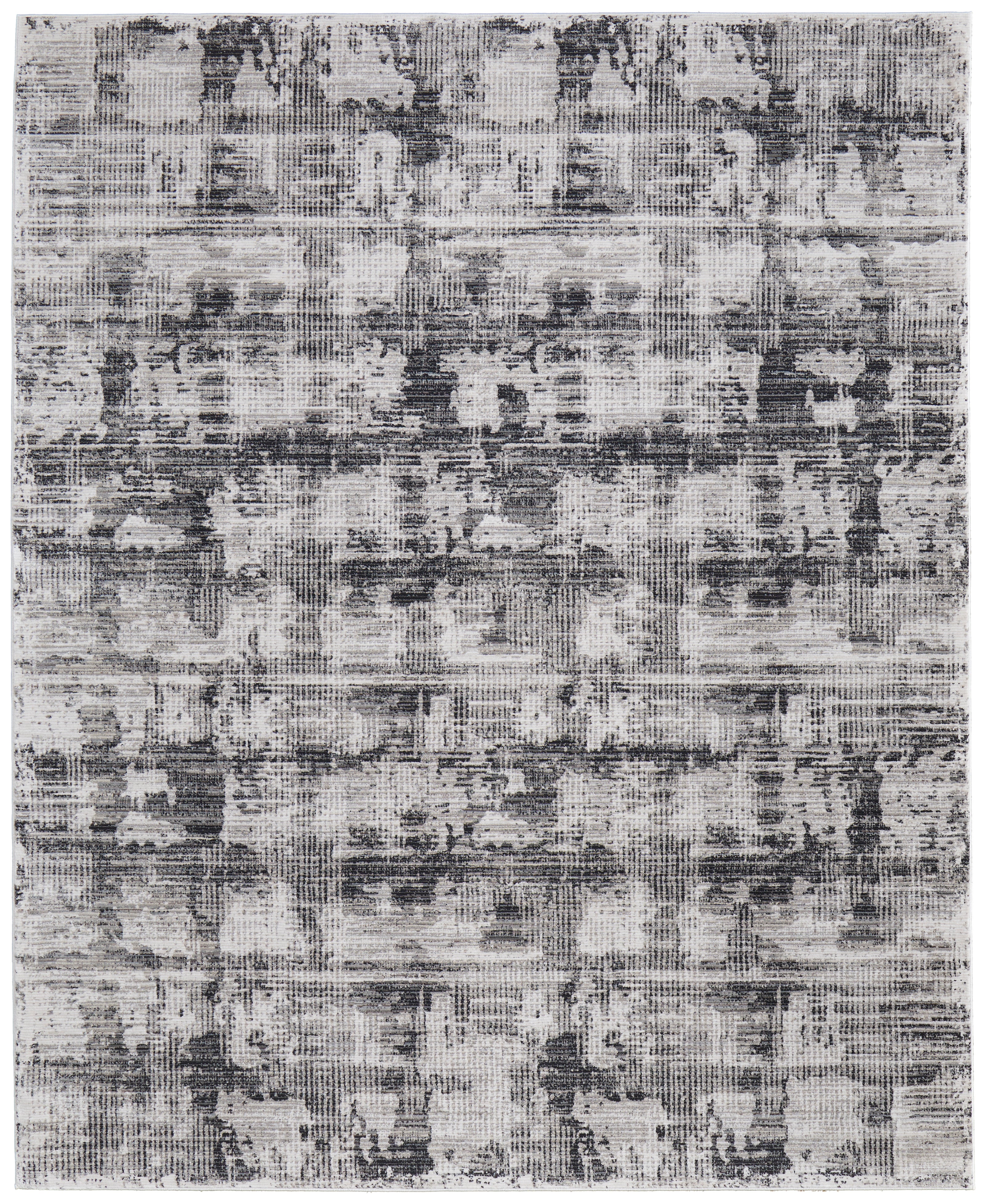 Feizy Sonora 39NYF Rug in Gray/Ivory