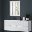Uttermost Lahvahn White Silver Mirror