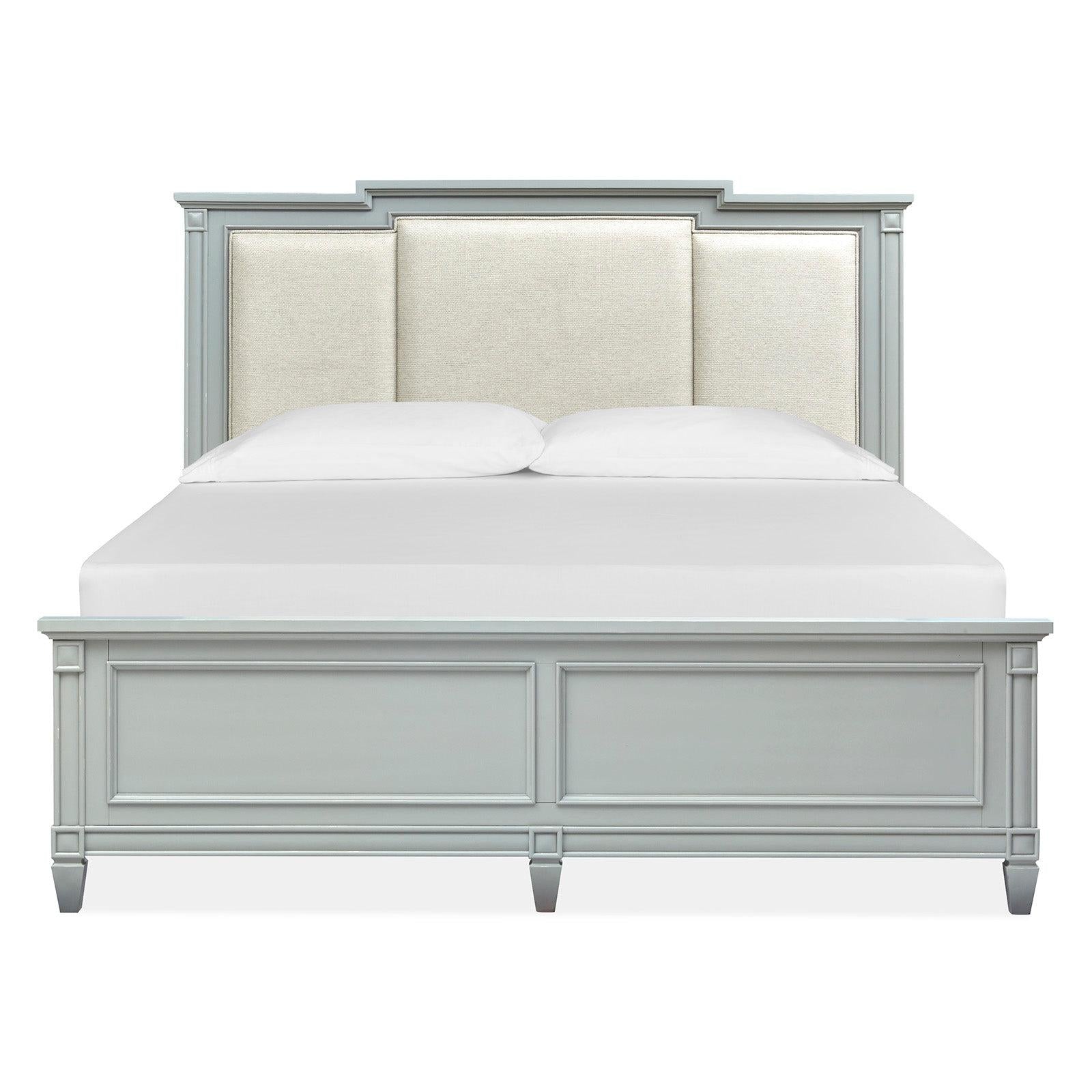 Magnussen Home Glenbrook Pebble Upholstered Panel Bed