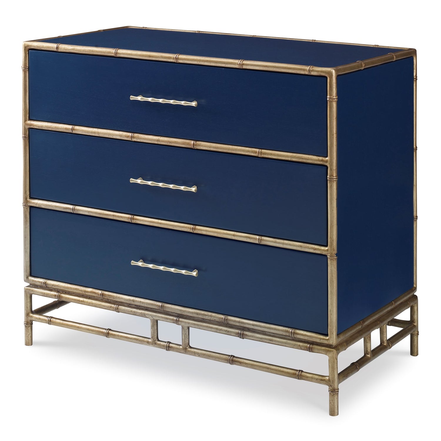 Ambella Chinoiserie Chest - Cadet Blue