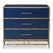 Ambella Chinoiserie Chest - Cadet Blue