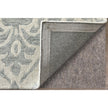 Feizy Belfort 8A29F Traditional Floral & Botanical Rug in Ivory/Gray