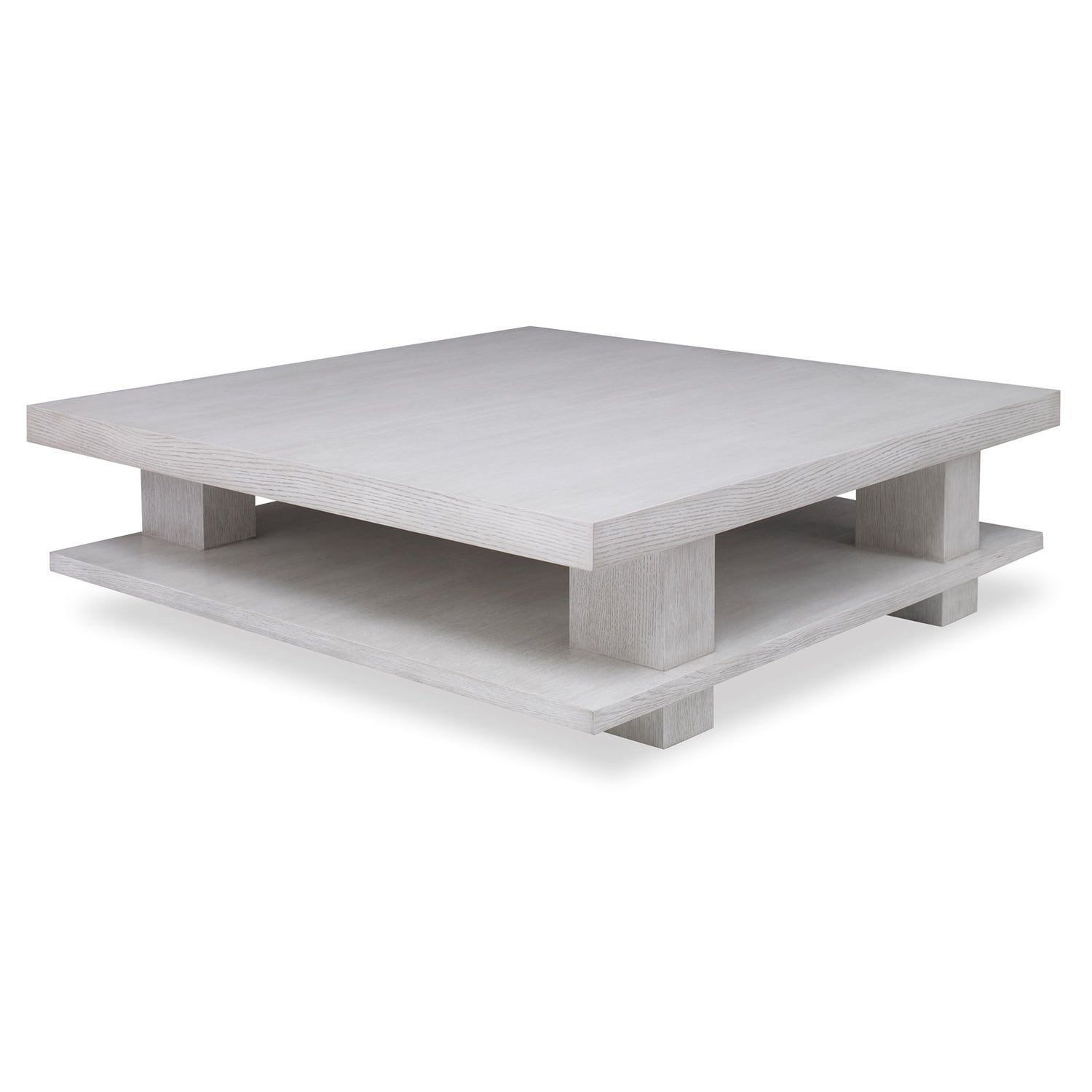 Ambella Braque Square Cocktail Table - Weathered