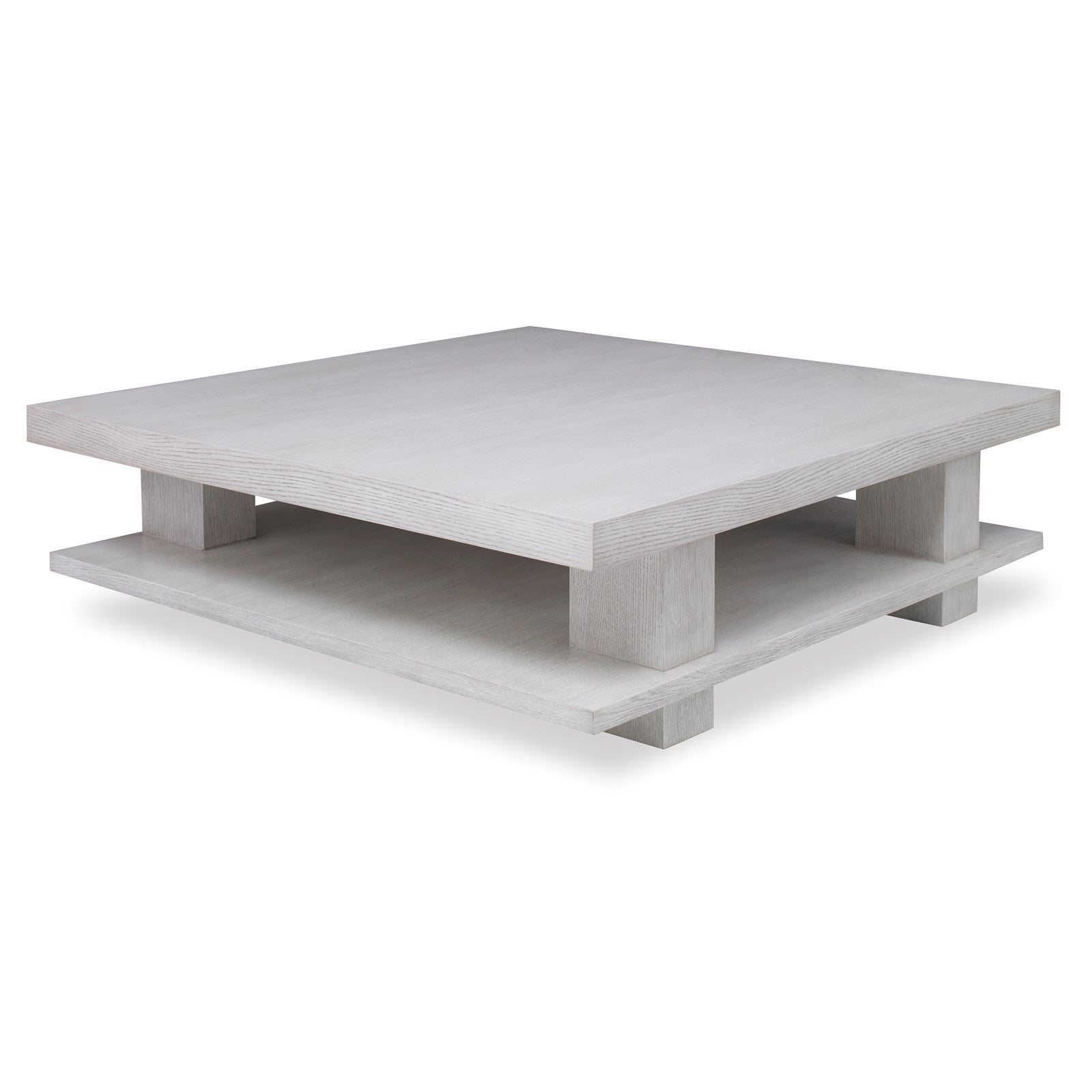 Ambella Braque Square Cocktail Table - Weathered