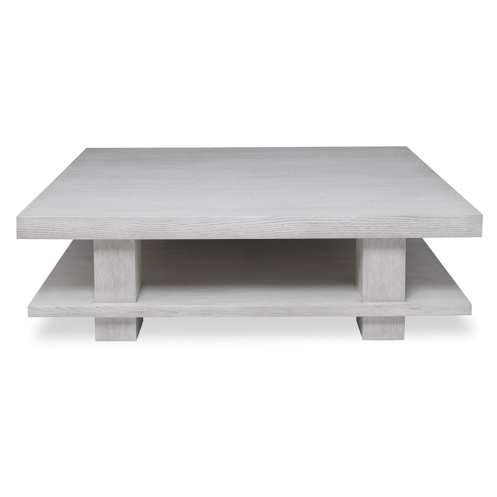 Ambella Braque Square Cocktail Table - Weathered