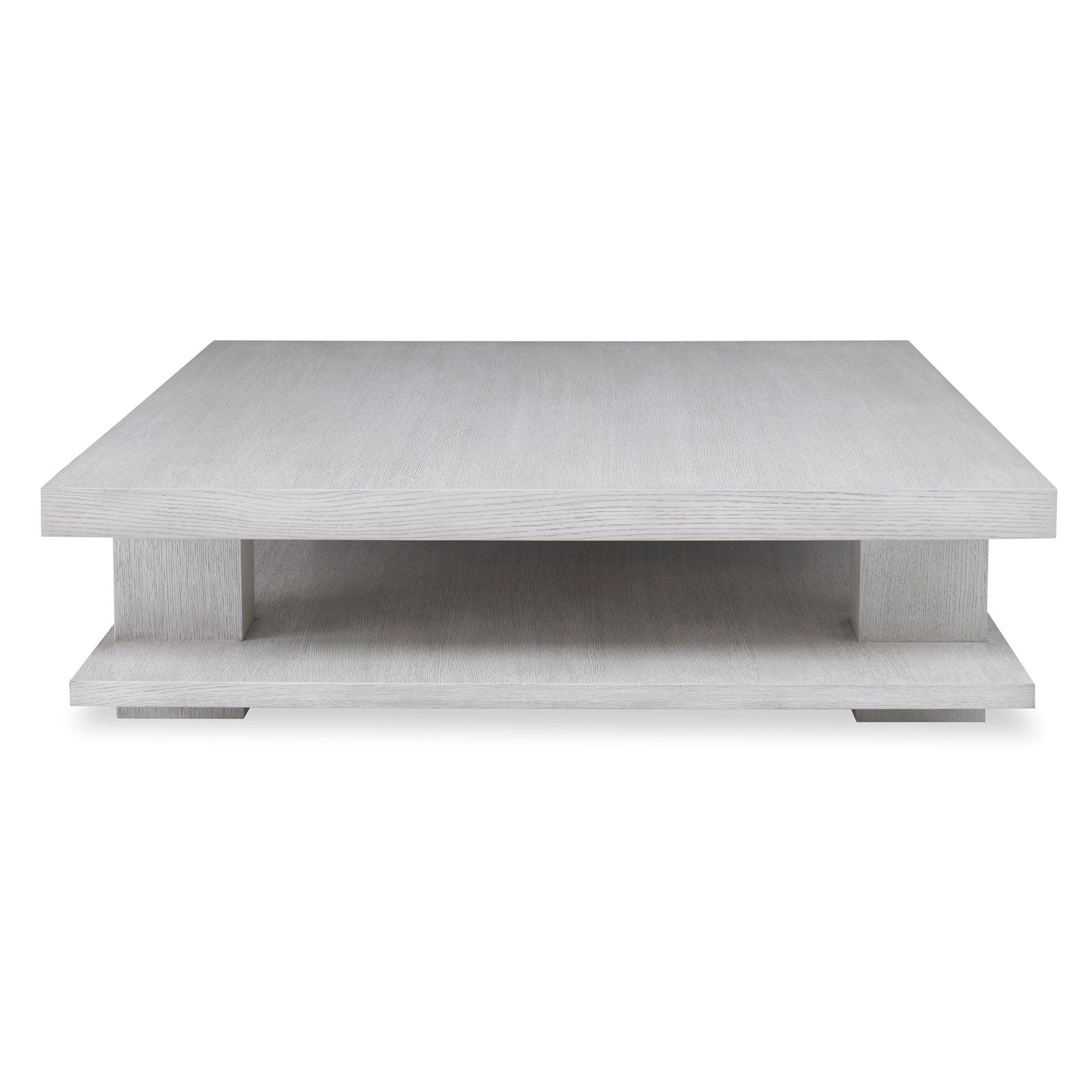 Ambella Braque Square Cocktail Table - Weathered