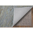 Feizy Kawai 8982F Modern Abstract Rug in Blue/Green/Gray