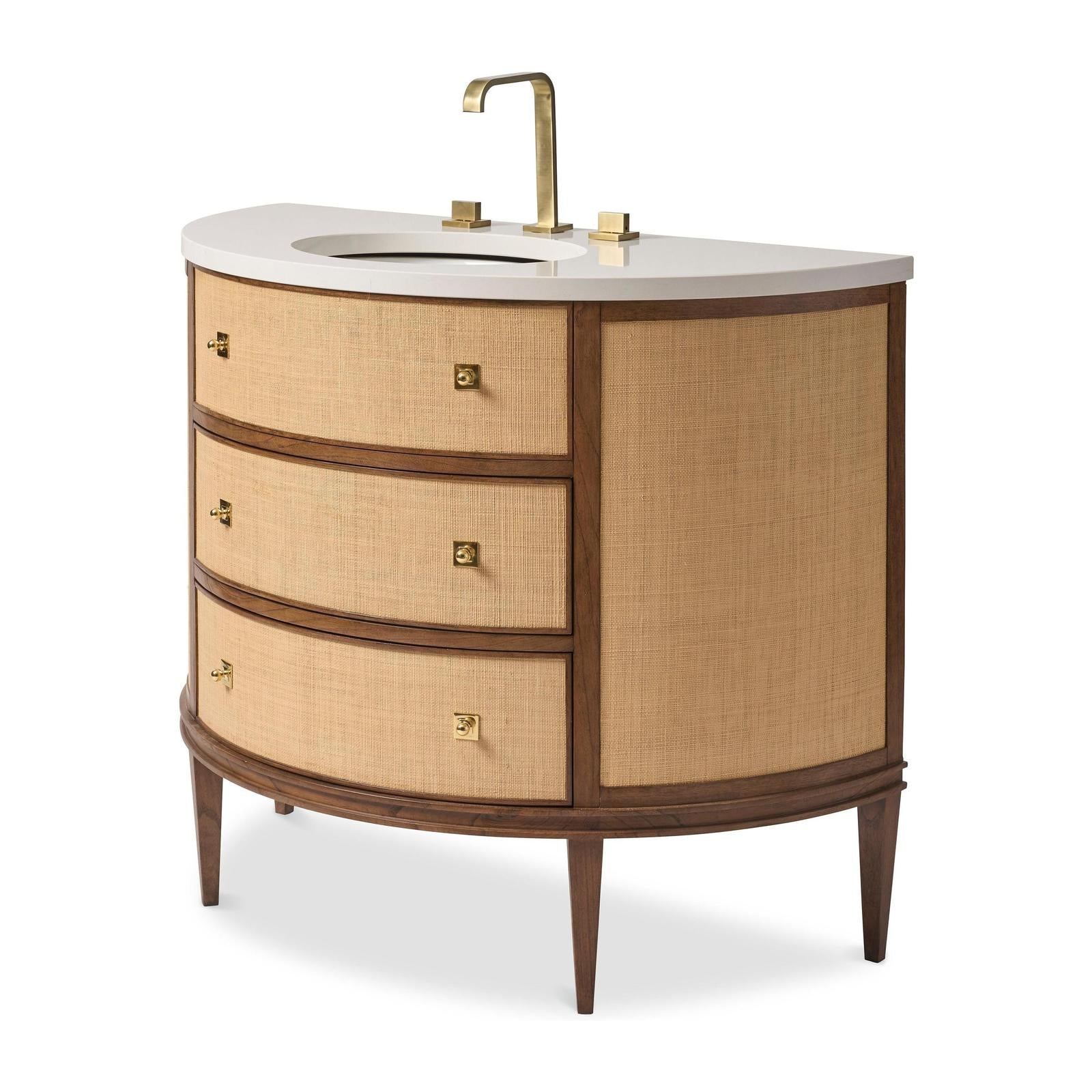 Ambella Orion Raffia Sink Chest