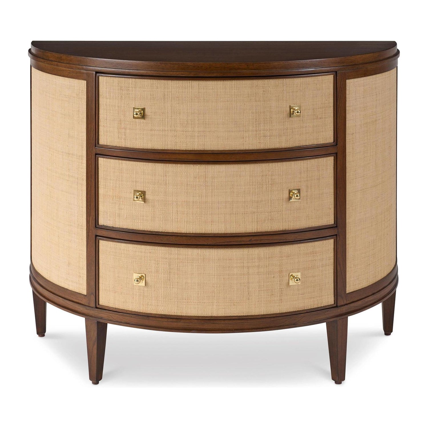 Ambella Orion Raffia Demilune Chest