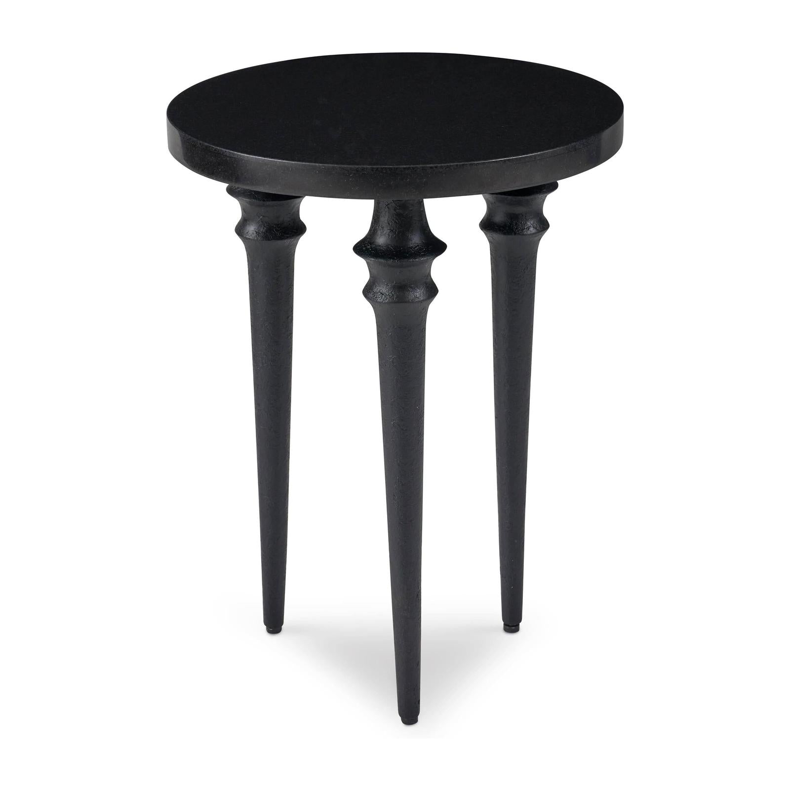 Ambella Flint Round End Table