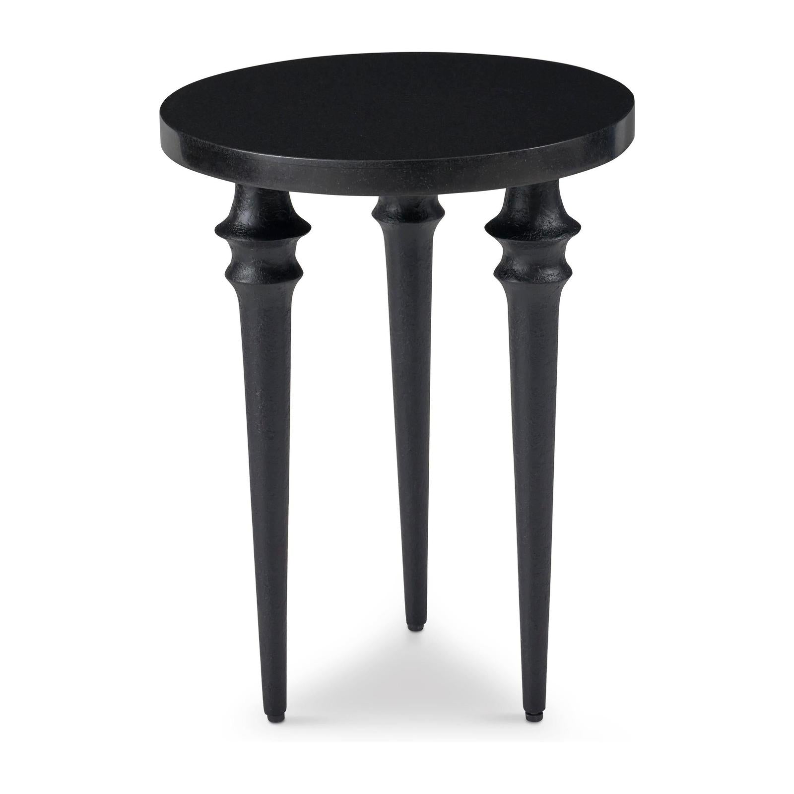 Ambella Flint Round End Table