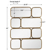 Uttermost Canute Modern Mirror