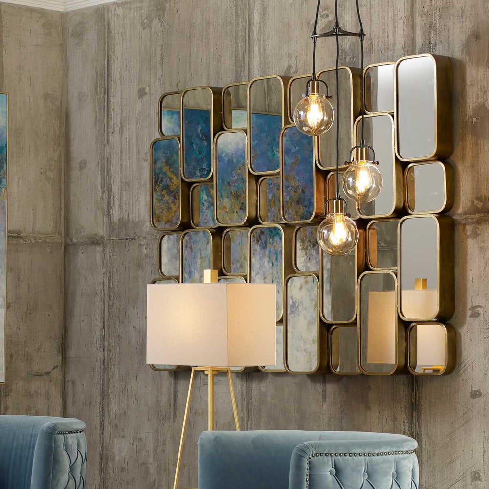 Uttermost Canute Modern Mirror