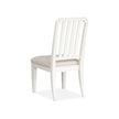 Magnussen Home Willowbrook Egg Shell White Side Chair Set of 2